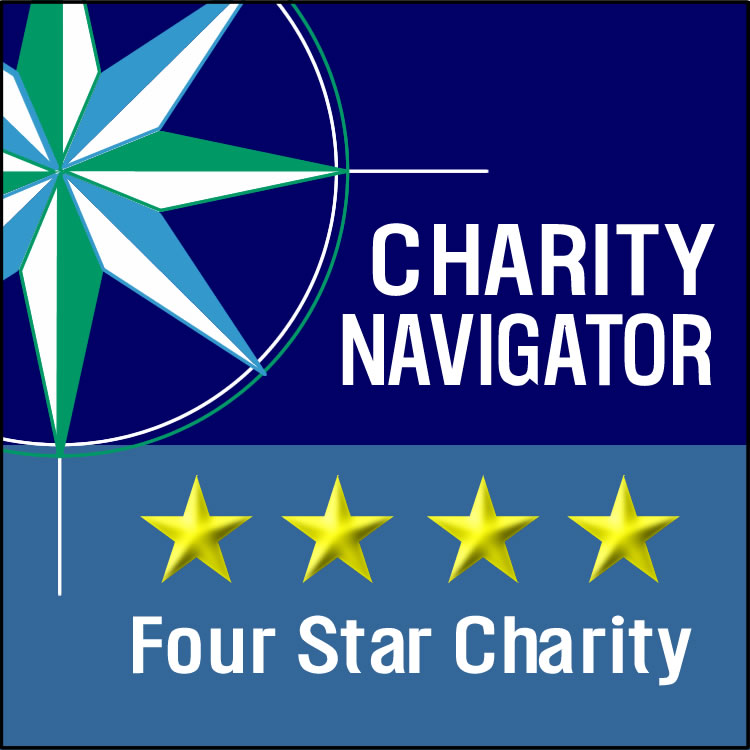 We are rated 4 out of 4 stars by Charity Navigator. Here's the link.