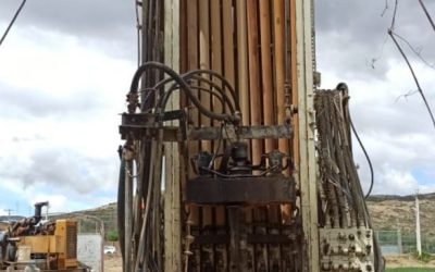 Starting Work on Water Well in Mamanaca Sunchal, Bolivia