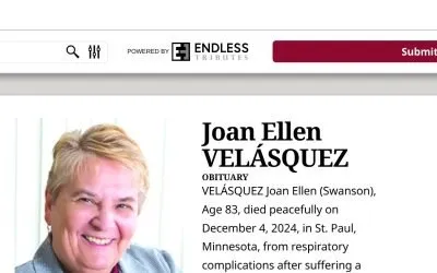 Joan Velásquez Obituary in Pioneer Press